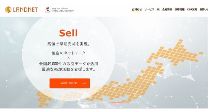 株式会社ランドネットの公式サイト